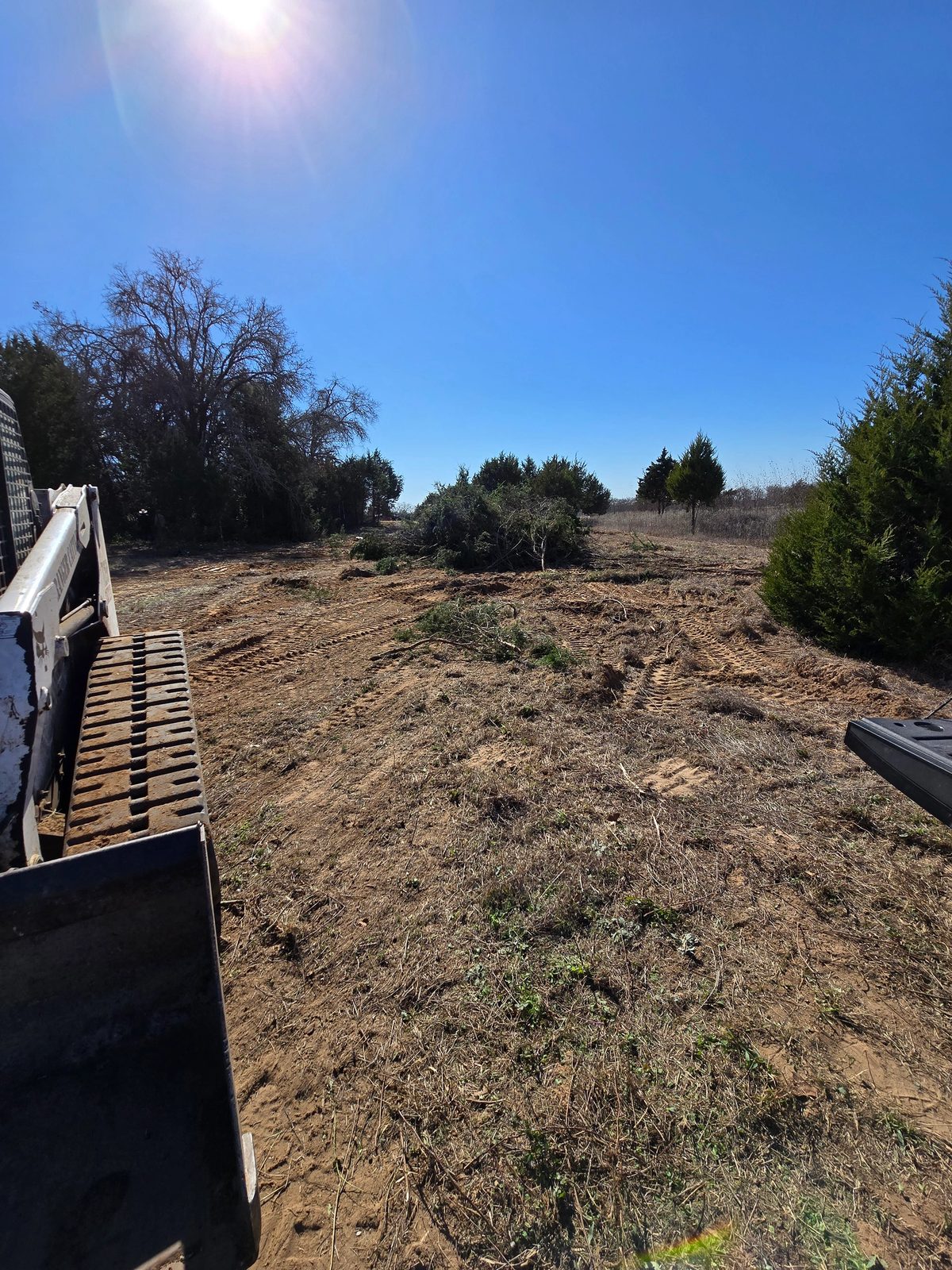 Forestry mulching project in Central Texas